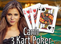 canl� 3 kart poker oynay�n!